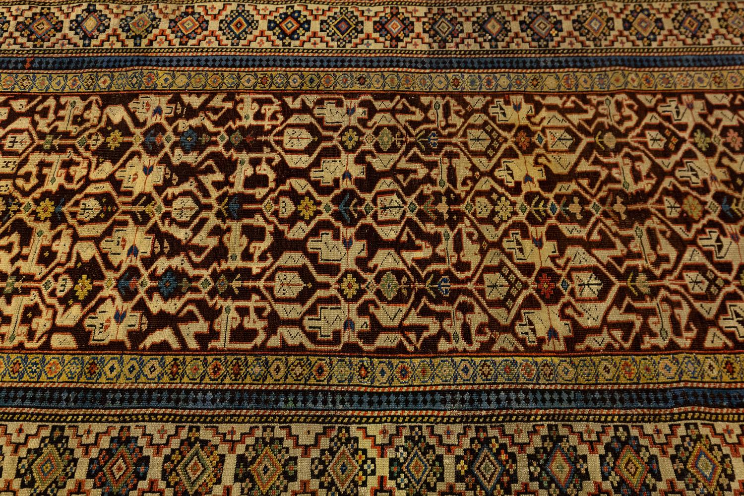 Antiker kaukasischer konakender Teppich (Sonstiges) im Angebot