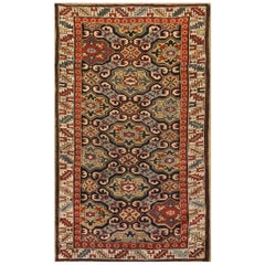 19th Century Caucasian Alpan Kuba Rug ( 3'2" x 5'4" - 96 x 162 )