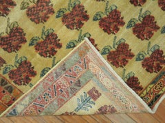 Zabihi Collection Rare Antique Caucasian Kuba Square Rug