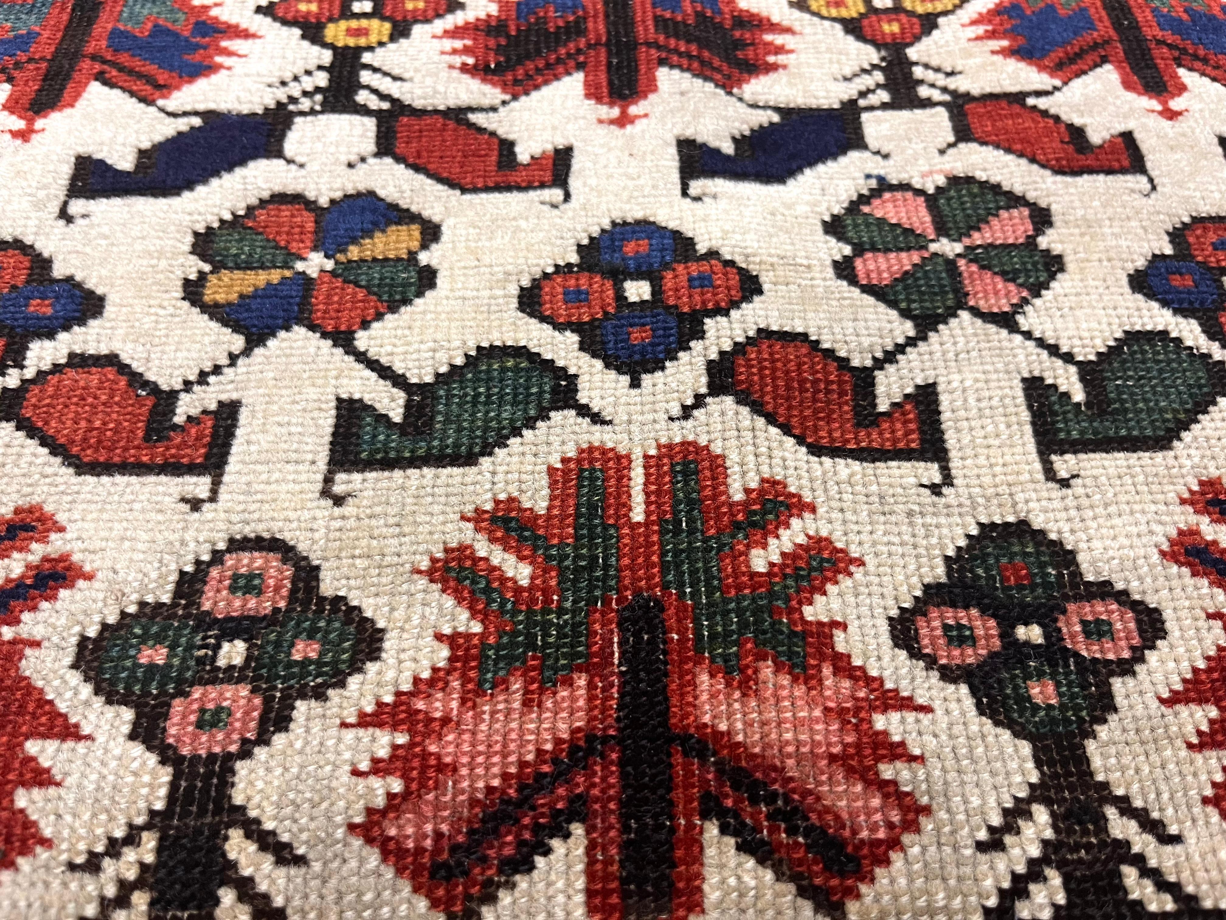 Caucasien Tapis Kuba caucasien antique 2'11