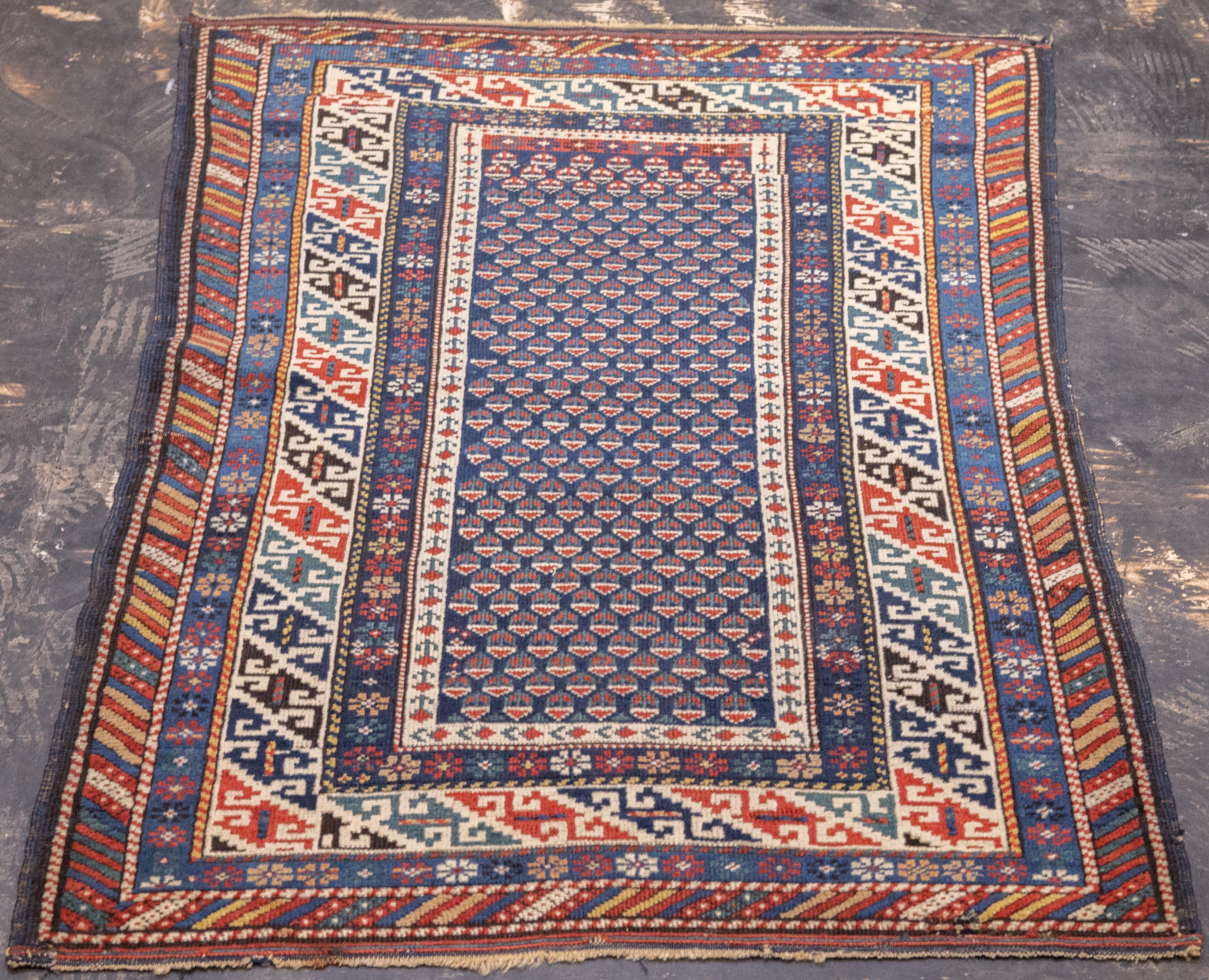 Caucasien Tapis ancien caucasien Kuba 2'9
