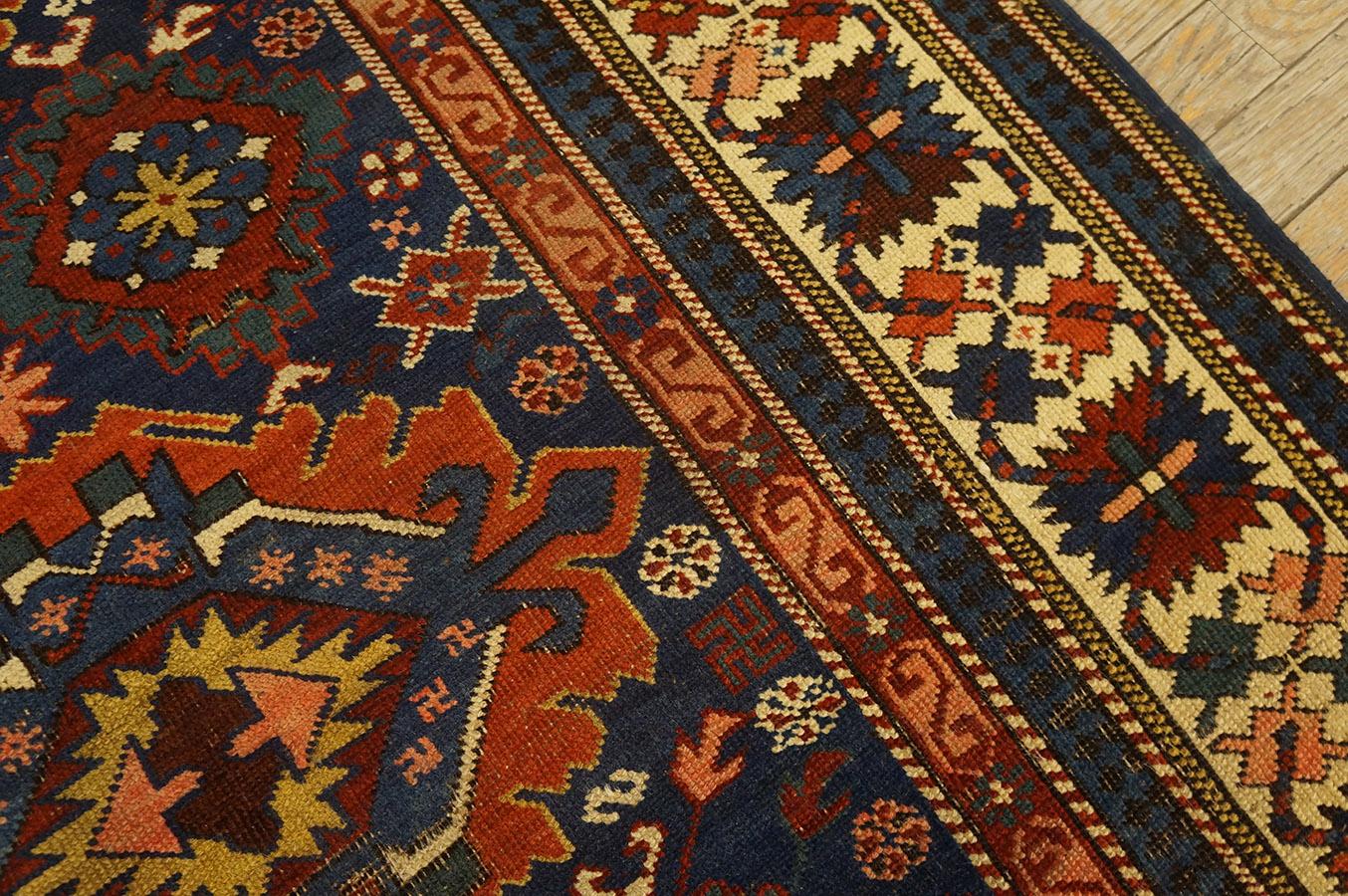 19th Century Caucasian Kuba Carpet ( 3'9