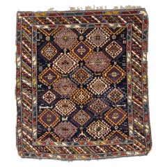 Antiker kaukasischer Kuba-Teppich 3'10" x 4'5