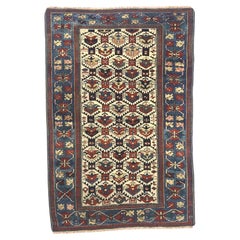 Antique Caucasian Kuba Rug 3'4" x 5’0"
