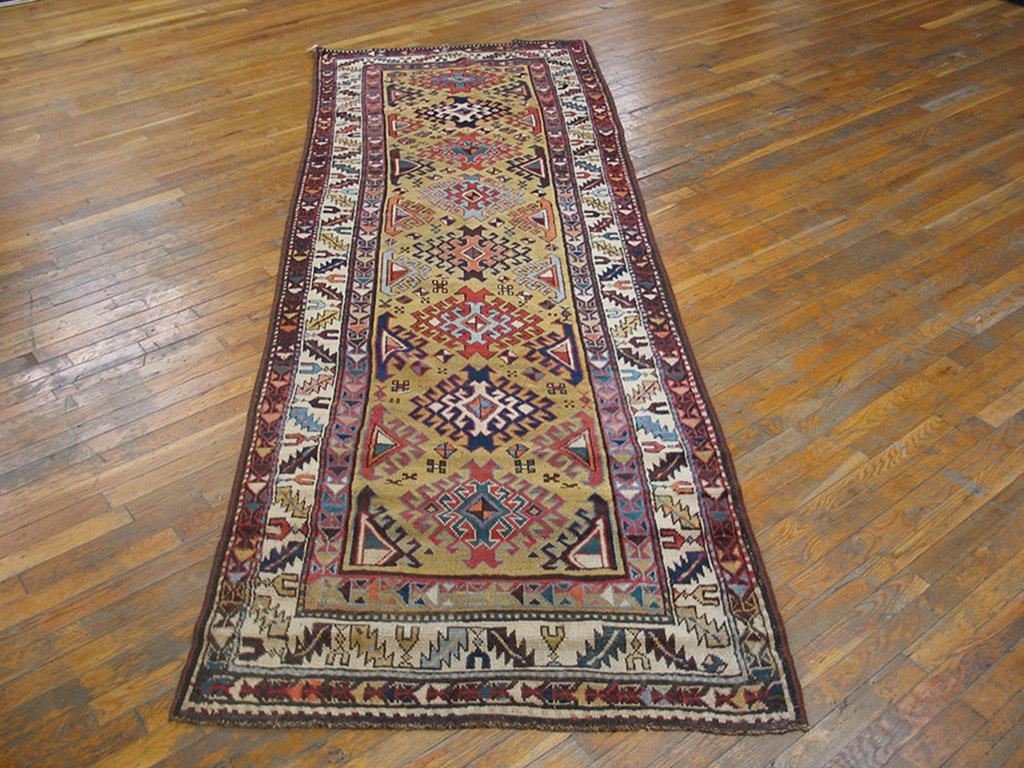Hand-Knotted Antique Caucasian, Kuba Rug For Sale