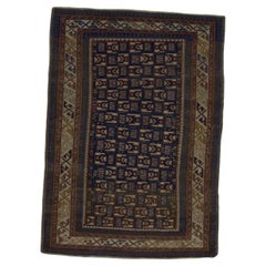 Antique Caucasian Kuba Rug 3'7" x 5’0"