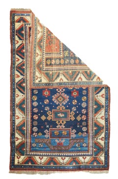 Antiker kaukasischer Kuba-Teppich 3'7'' x 5'8''