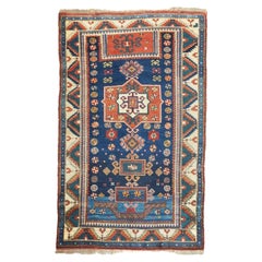 Antique Caucasian Kuba Rug 3'7'' x 5'8''
