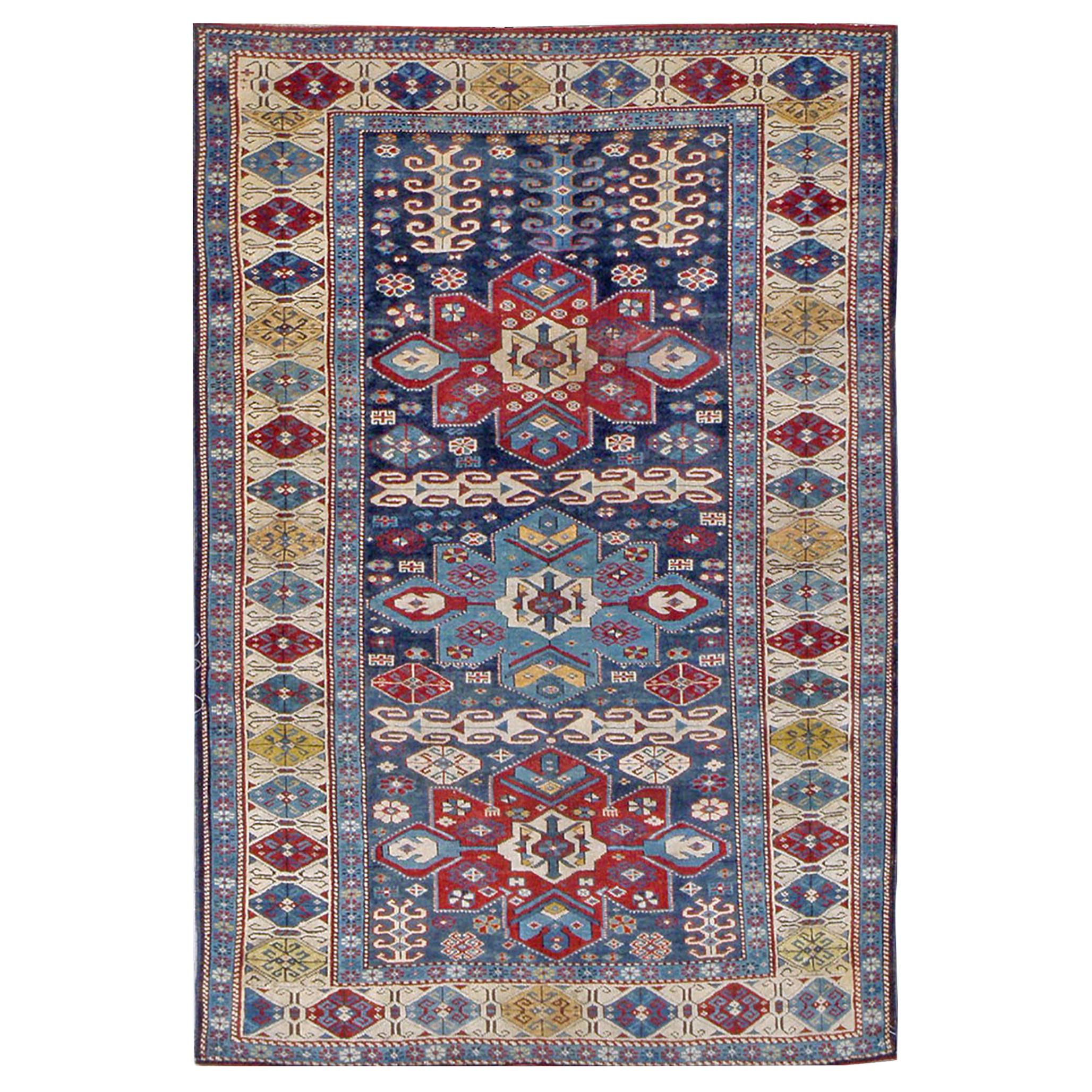 Antique Caucasian, Kuba Rug