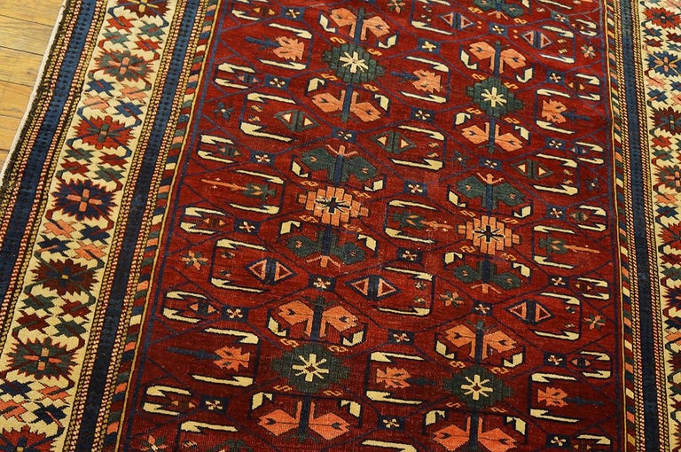 Kuba Rug Antique Caucasian, Kuba Rug 4' 2''x 5' 10'' For Sale at 1stDibs