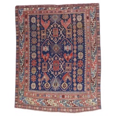 Antique Caucasian Kuba Rug 4'6" x 5’9"