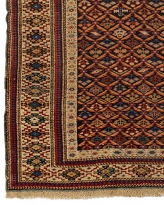 Antique Caucasian Kuba Rug, circa 1880