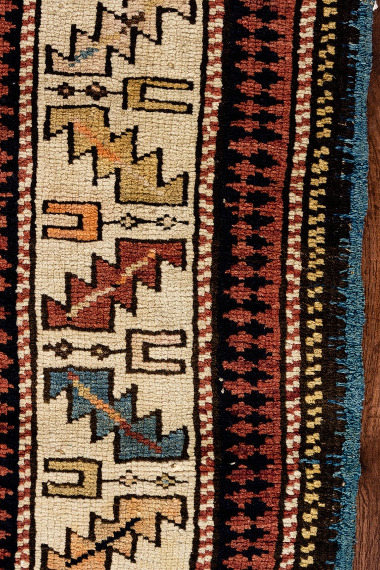 Kuba Rug Antique Caucasian Kuba Rug, circa 1880 3'9 x 5'7 For Sale at 1stDibs