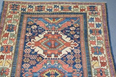 Antique Caucasian Kuba Rug