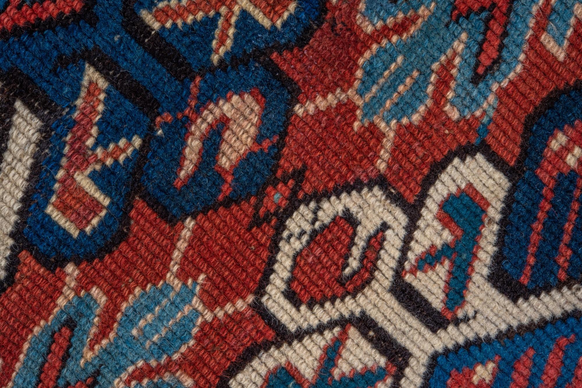 Tapis Kuba caucasien ancien Bon état - En vente à New York, NY