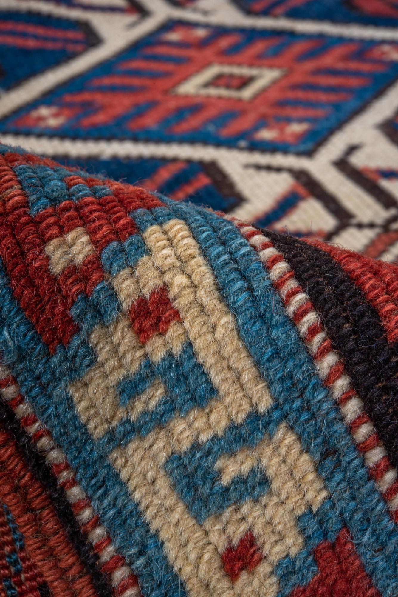 Tapis Kuba caucasien ancien en vente 1