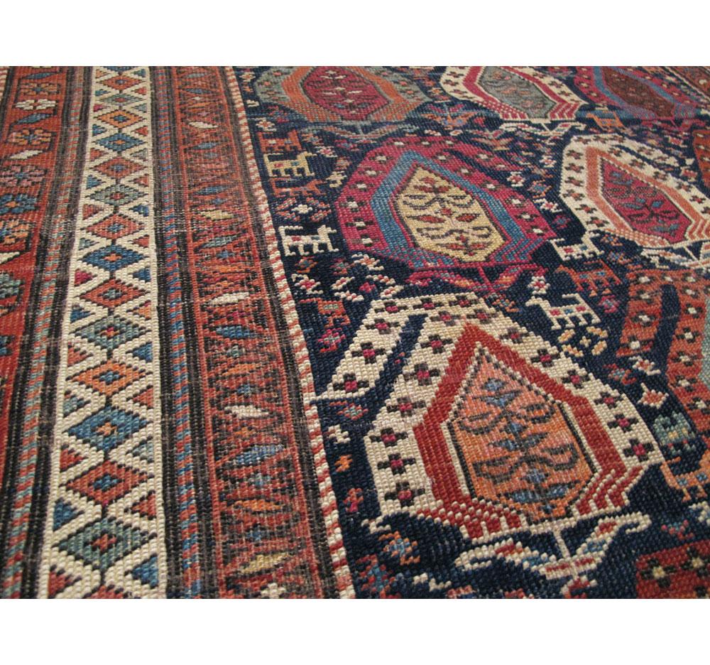 Wool Antique Caucasian Kuba Rug