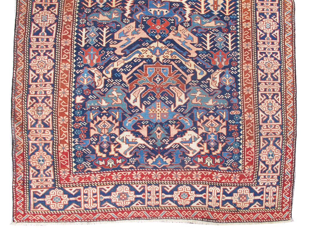 Antique Caucasian Kuba Rug, Late 19th Century

Additional Information:
Dimensions: 4'0
