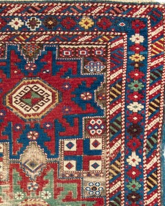 Antique Caucasian Kuba Rug, Late 19th Century