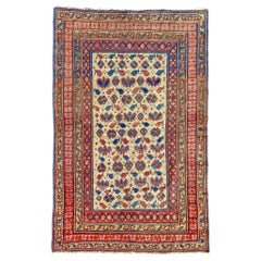 Antique Caucasian Kuba Rug, Late 19th Century