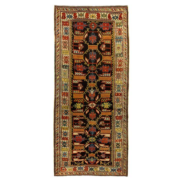 Antique Caucasian Rug with All-Over Multi-Colored in Large All Over ...