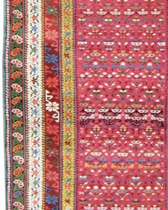 Antique Caucasian Kuba Runner, 19th Century