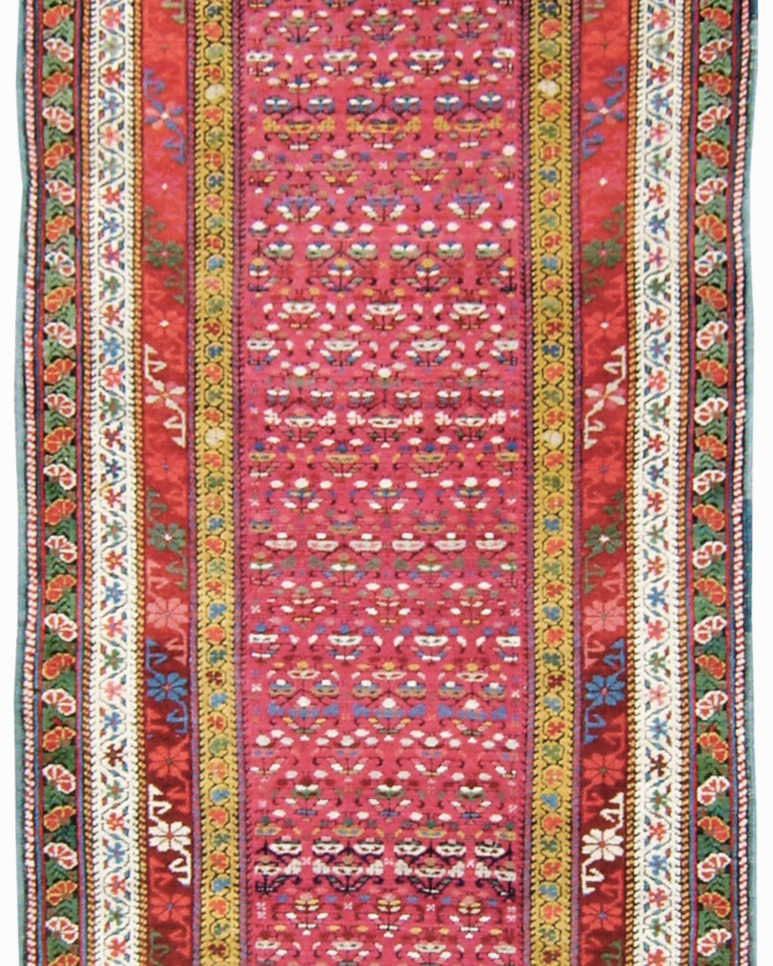 Antique Caucasian Kuba Runner, 19th Century In Excellent Condition For Sale In San Francisco, CA