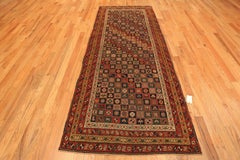 Antique Caucasian Kuba Runner. 3 ft 10 in x 10 ft 6 in