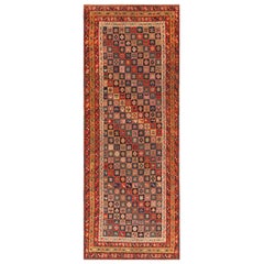 Antico runner caucasico Kuba. 3 ft 10 in x 10 ft 6 in