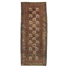 Antique Caucasian Kuba Runner Rug