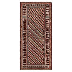 Alfombra Kuba antigua del Cáucaso con motivos geométricos, de Rug & Kilim