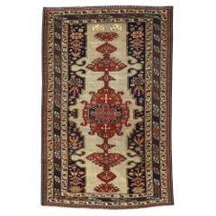 Antique Caucasian Kuba Shirvan Rug 4'0" x 6’2"