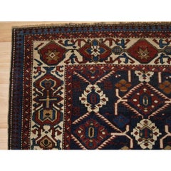 Antique Caucasian Kuba Shirvan Rug, Late 19th Century