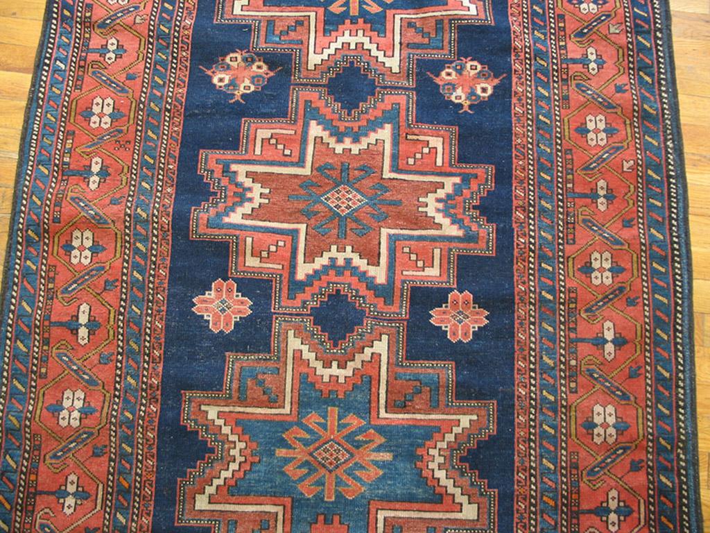 Antique Caucasian, Lesghi Rug In Good Condition For Sale In New York, NY