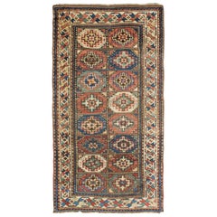 Antiker kaukasischer Moghan-Kazak-Teppich