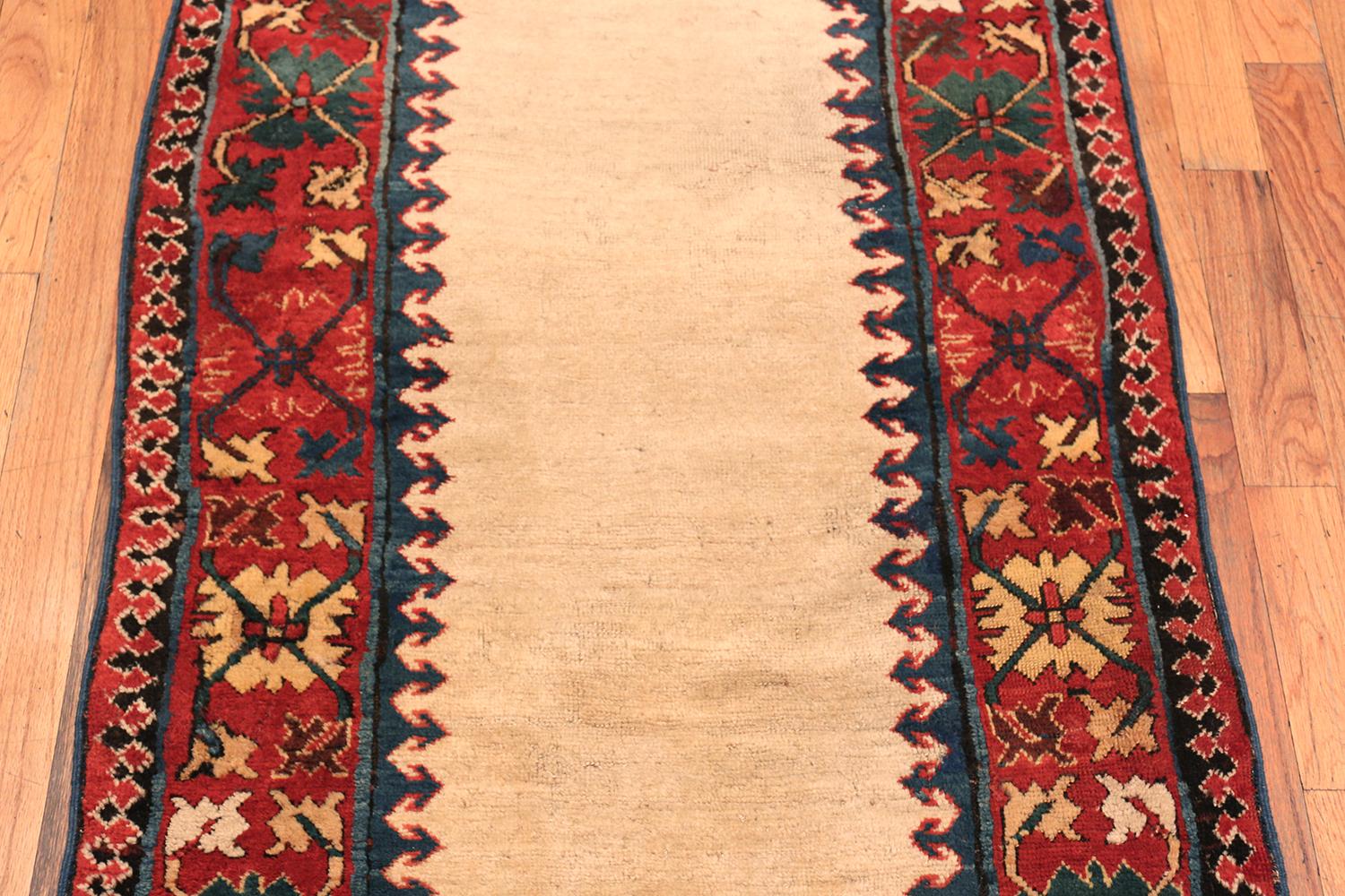 Tribal Nazmiyal Collection Antique Caucasian Moghan Runner Rug. Size: 3' 1