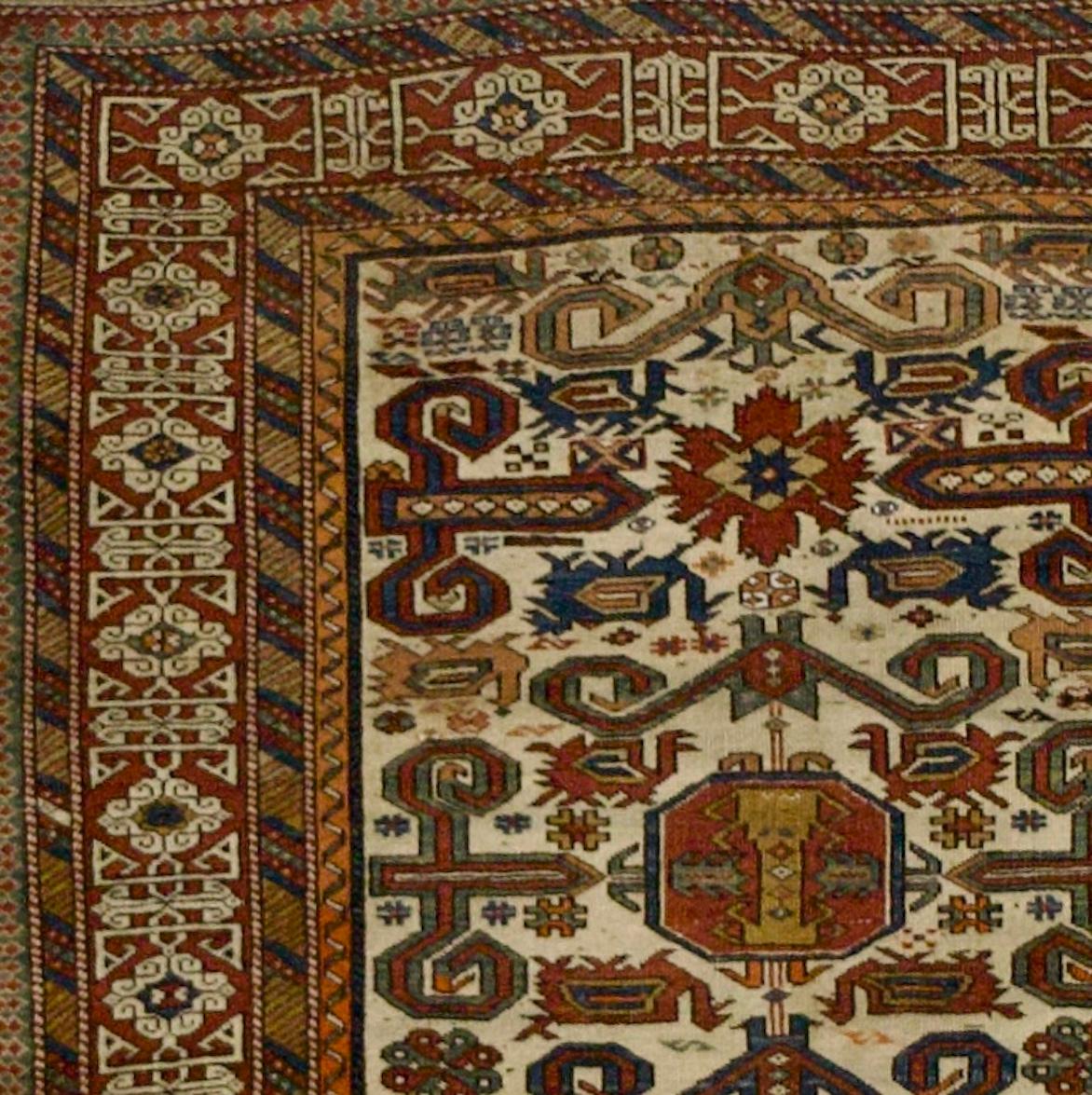 Antiquities Caucasian Perpedil Rug 3'5