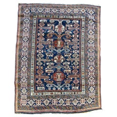 Antico tappeto caucasico Perpedil del 1900 circa