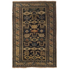 Tapis caucasien ancien Shirvan perpétuel, circa 1880 3'6 x 5'4