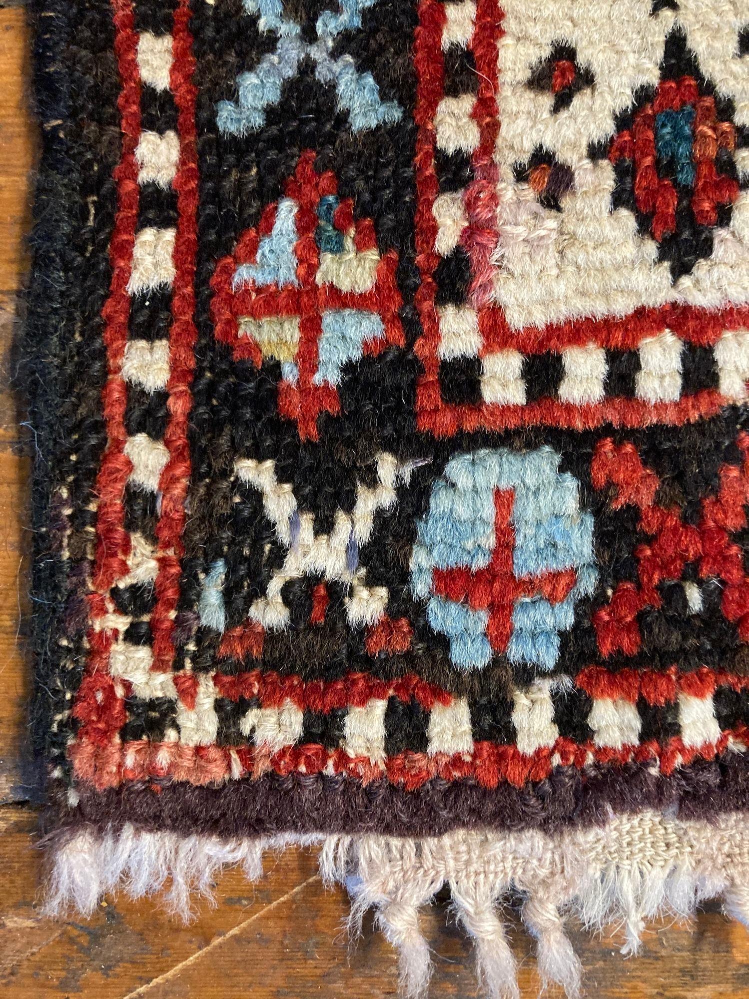 Antique Caucasian Prayer Rug For Sale 9