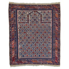 Antiker kaukasischer Gebets- Shirvan-Teppich - 19. Jahrhundert Shirvan-Teppich, antiker Teppich