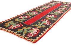 A Caucasian Rose Procession: Antique Karabagh Masterpiece of Imperial Elegance