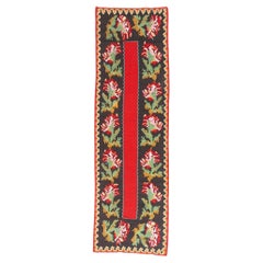 Tapis caucasien antique Karabagh Karabakh rose de style traditionnel