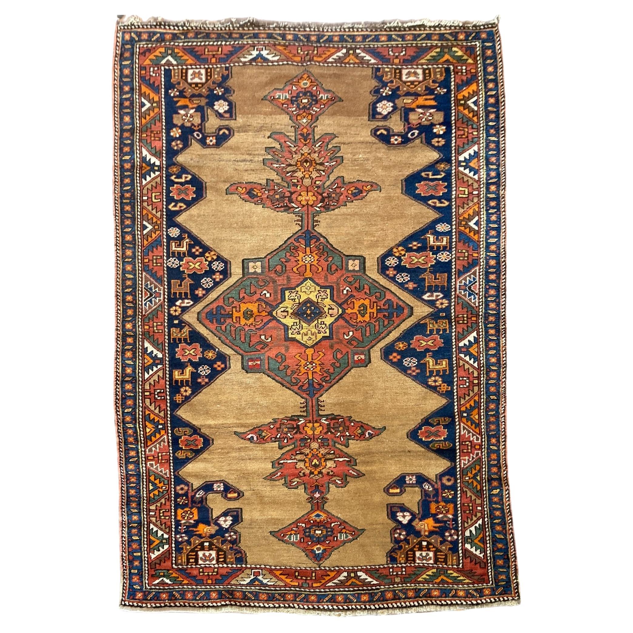 Antiker kaukasischer Teppich 1.81m x 1.24m