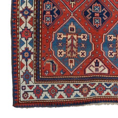 Antique Caucasian Rug - 19th Century Antique Caucasian Rug, Antique Rug