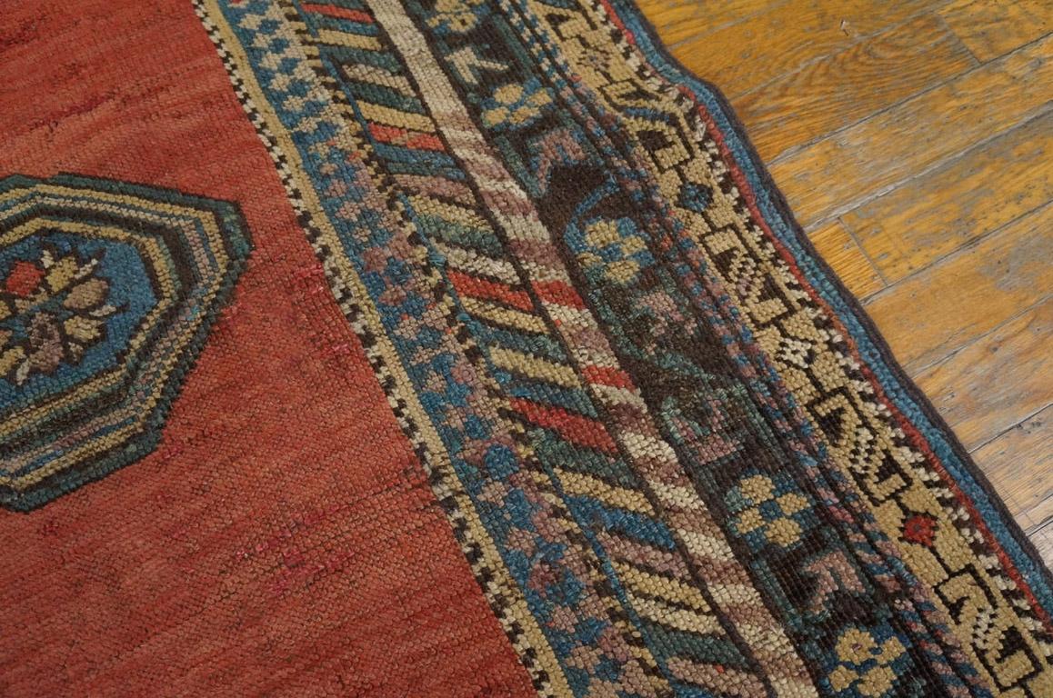 Early 20th Century Antique Caucasian Rug 3' 0'' x 4' 4'' For Sale