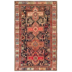 Antiker kaukasischer Teppich 3' 6'' x 5' 10''
