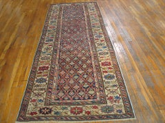 19th Century Caucasian Shirvan Runner Carpet ( 3'3" x 9'3" - 99 x 282 )
