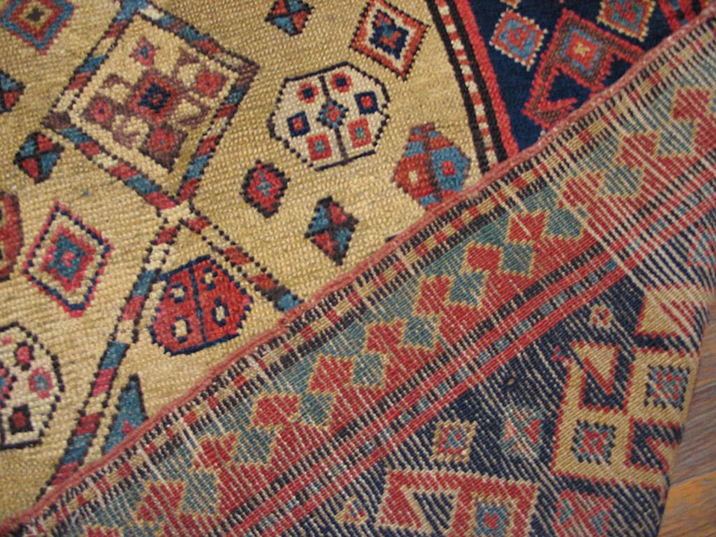 19th Century Caucasian Kazak Carpet ( 3'7