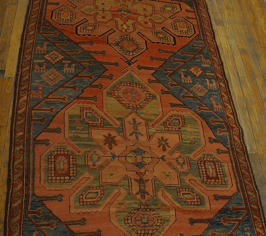 Early 20th Century Caucasian Karabagh Carpet ( 3'9